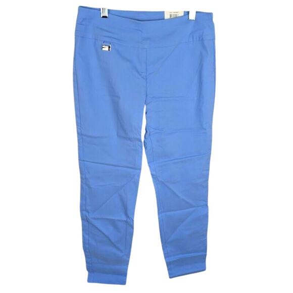Alfani Tummy-Control Pull-on Skinny Pants Periwinkle Women's Size 2 - Picture 1 of 3
